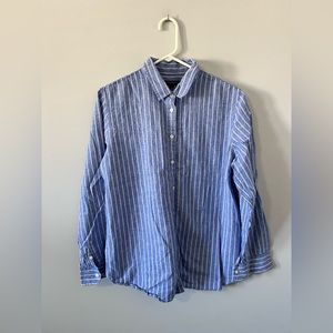 Banana Republic Stripe Button Up
